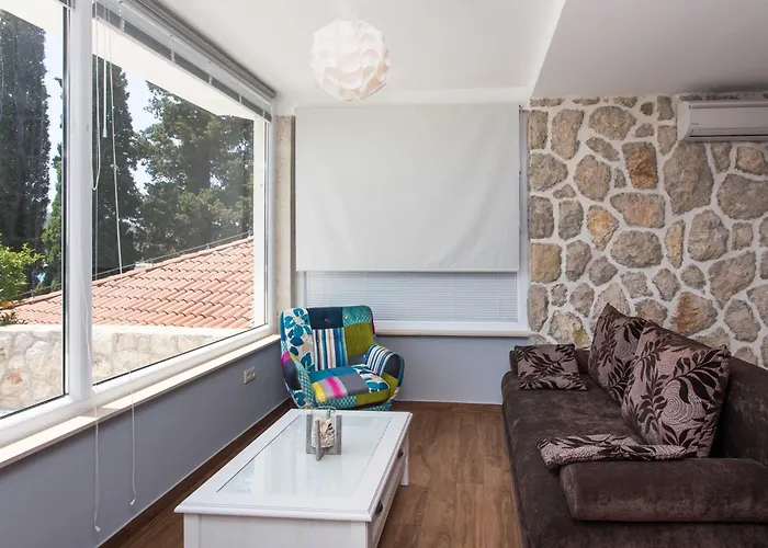 Mirjana - One Bedroom With Terrace And Sea View Palma Apartment Mlini